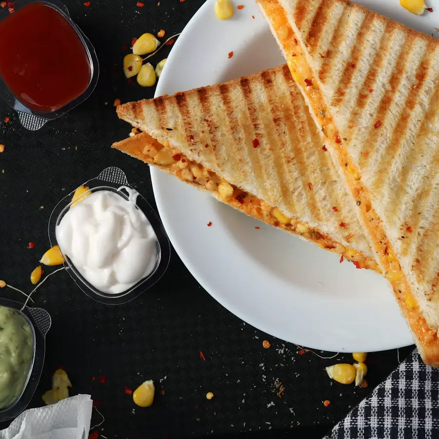 Corn toastie